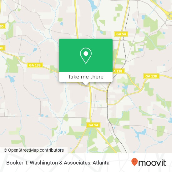 Mapa de Booker T. Washington & Associates