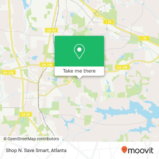 Shop N. Save Smart map