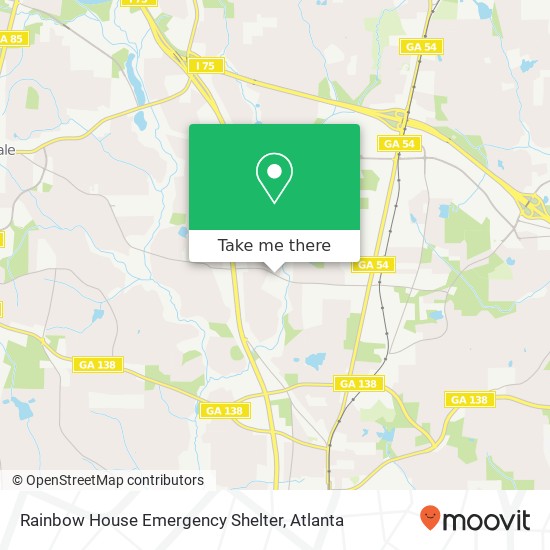 Rainbow House Emergency Shelter map