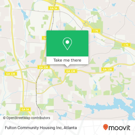 Mapa de Fulton Community Housing Inc