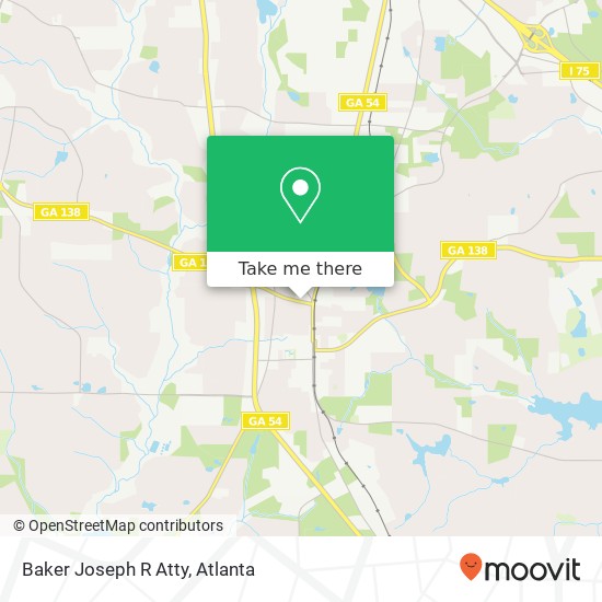 Baker Joseph R Atty map