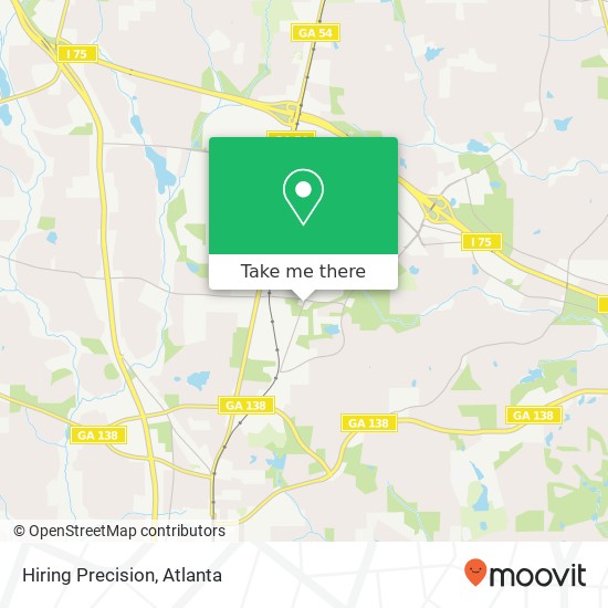 Hiring Precision map