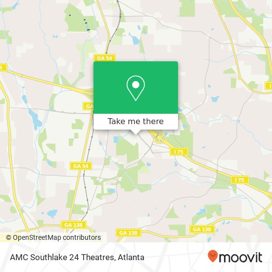 Mapa de AMC Southlake 24 Theatres