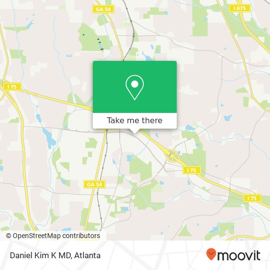 Daniel Kim K MD map