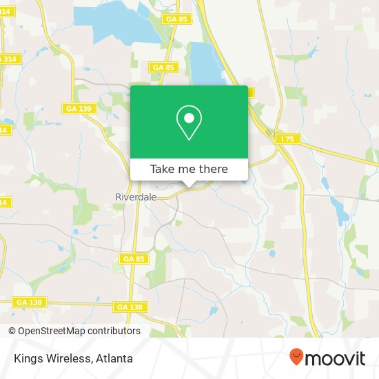 Kings Wireless map