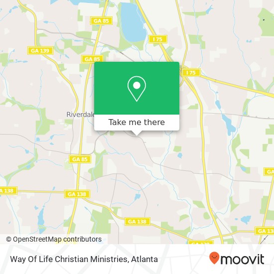 Mapa de Way Of Life Christian Ministries