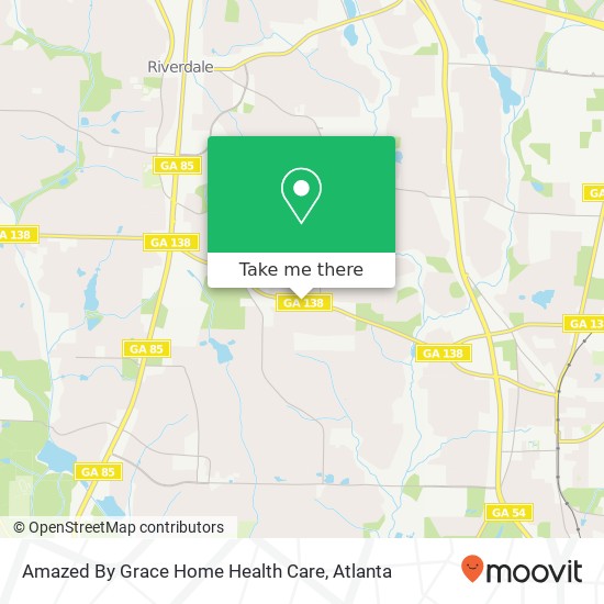 Mapa de Amazed By Grace Home Health Care