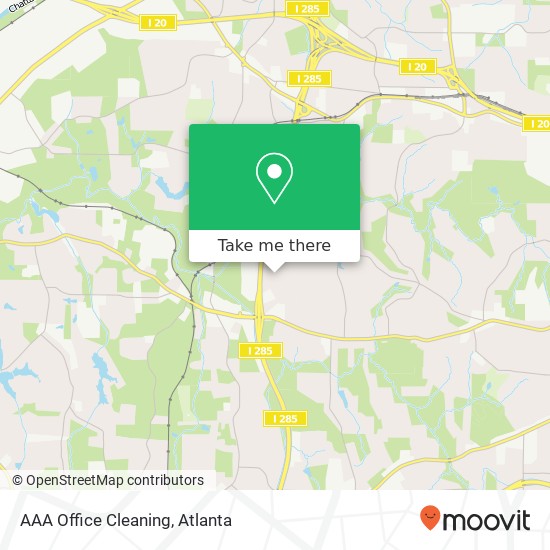 Mapa de AAA Office Cleaning