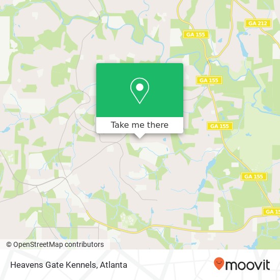 Mapa de Heavens Gate Kennels