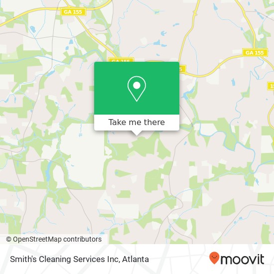 Mapa de Smith's Cleaning Services Inc