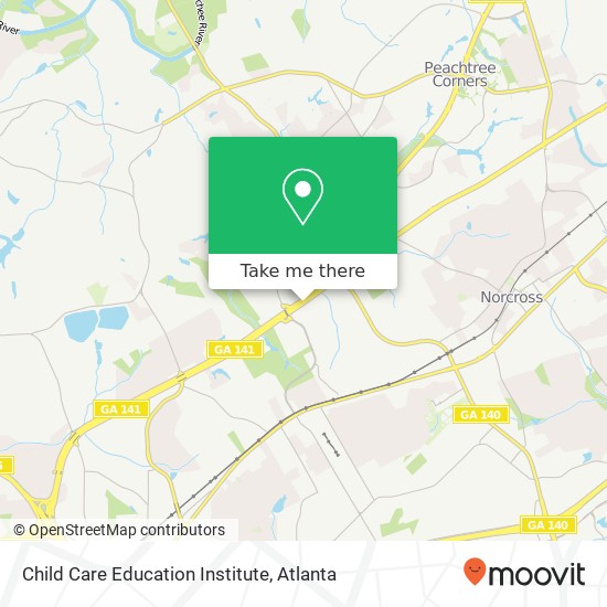 Mapa de Child Care Education Institute