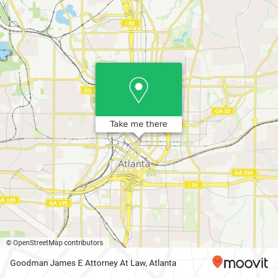 Mapa de Goodman James E Attorney At Law