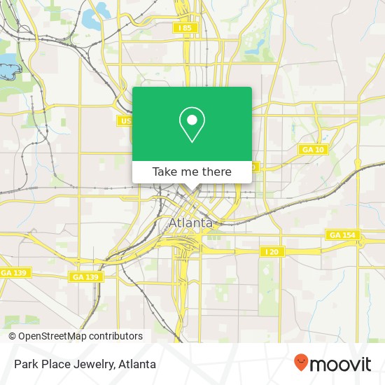 Mapa de Park Place Jewelry