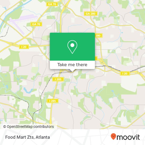 Food Mart Zts map