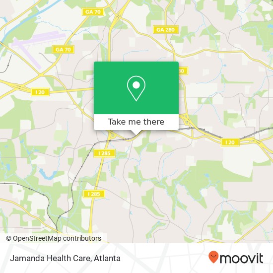 Jamanda Health Care map