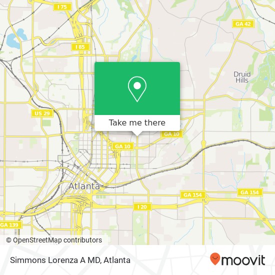 Simmons Lorenza A MD map