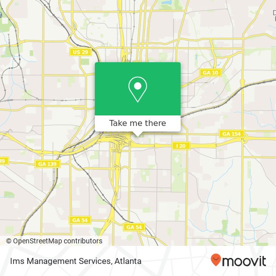Mapa de Ims Management Services