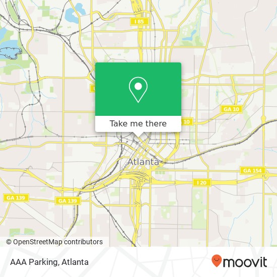 Mapa de AAA Parking