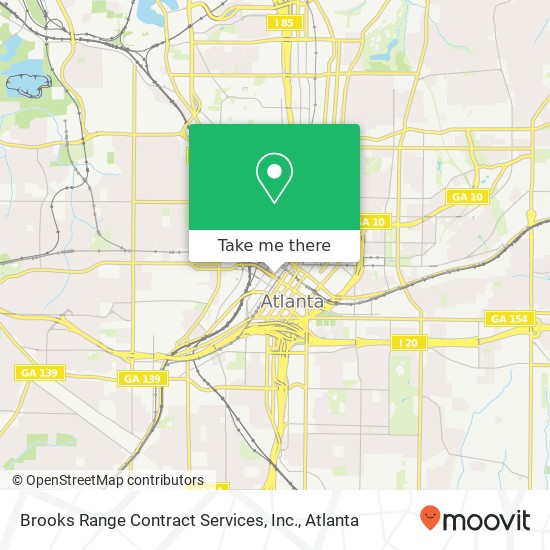 Mapa de Brooks Range Contract Services, Inc.