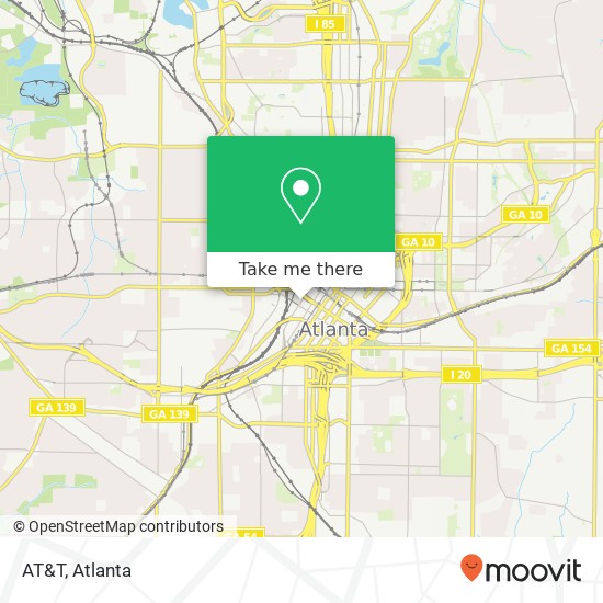 AT&T map