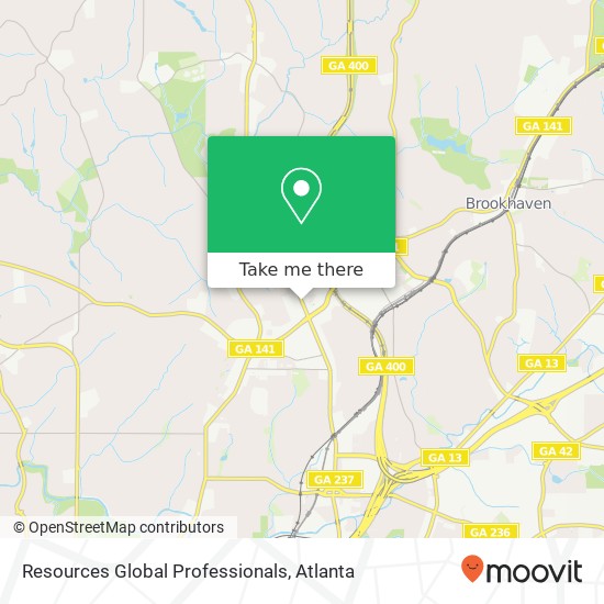 Mapa de Resources Global Professionals