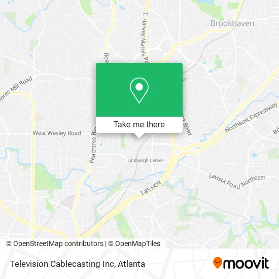 Television Cablecasting Inc map