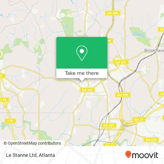 Le Stanne Ltd map