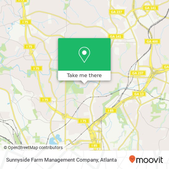 Sunnyside Farm Management Company map