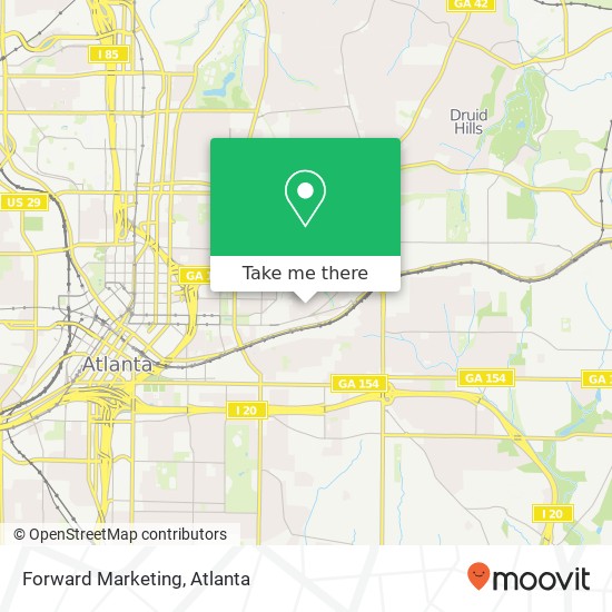 Mapa de Forward Marketing