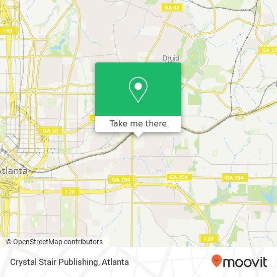 Crystal Stair Publishing map