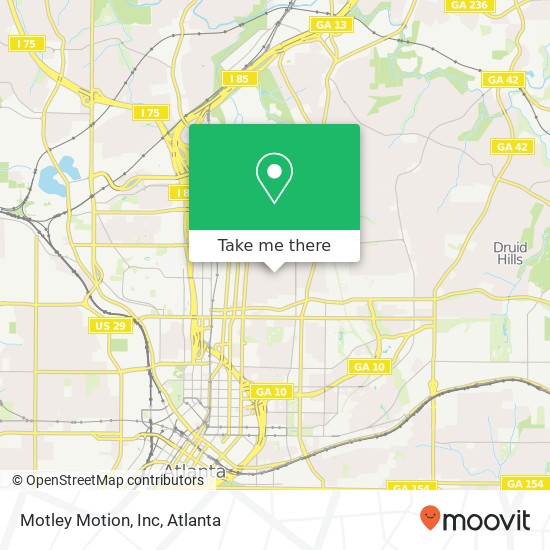 Motley Motion, Inc map