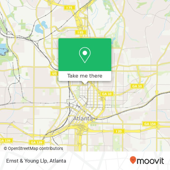 Ernst & Young Llp map