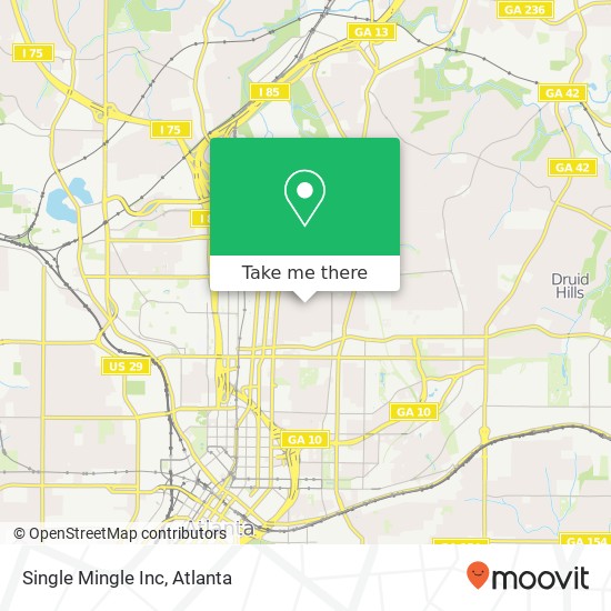 Mapa de Single Mingle Inc