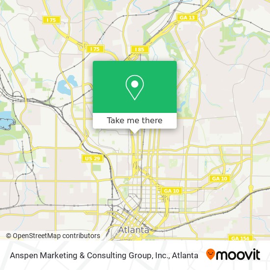 Anspen Marketing & Consulting Group, Inc. map