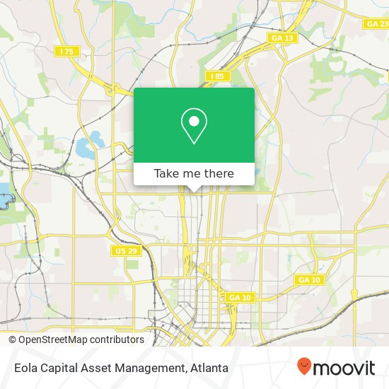 Mapa de Eola Capital Asset Management