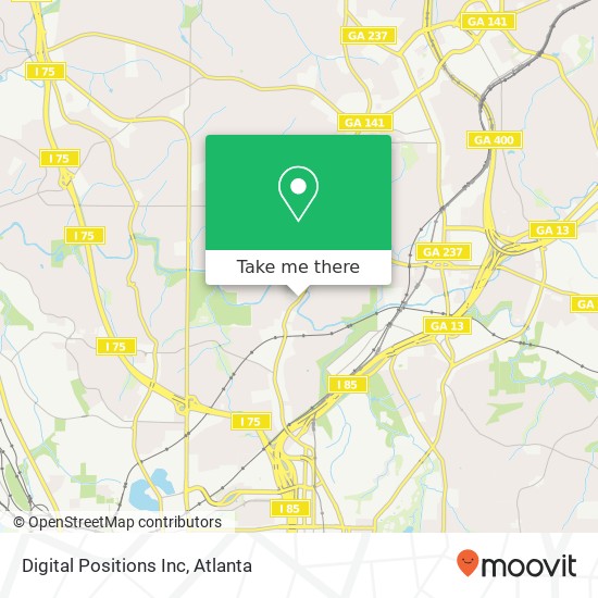 Mapa de Digital Positions Inc