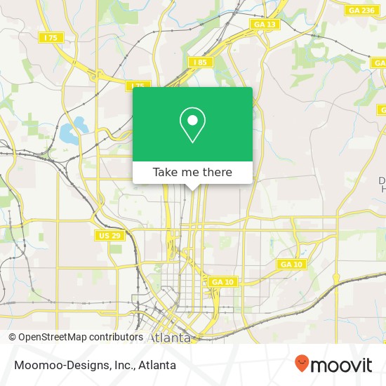 Moomoo-Designs, Inc. map