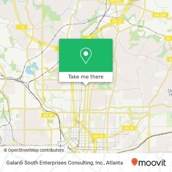 Mapa de Galardi South Enterprises Consulting, Inc.