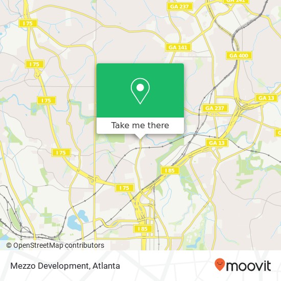 Mapa de Mezzo Development