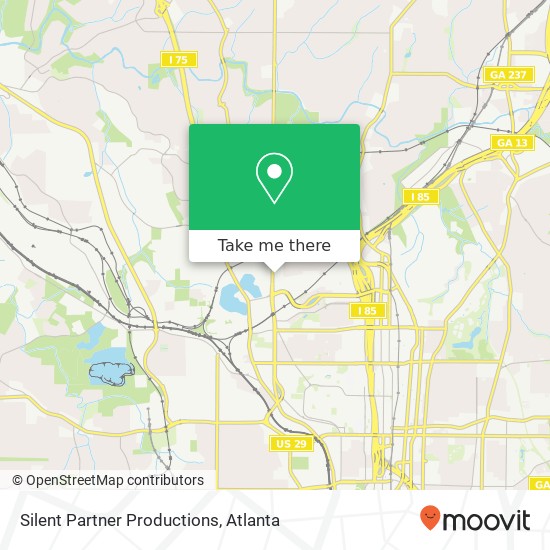 Silent Partner Productions map