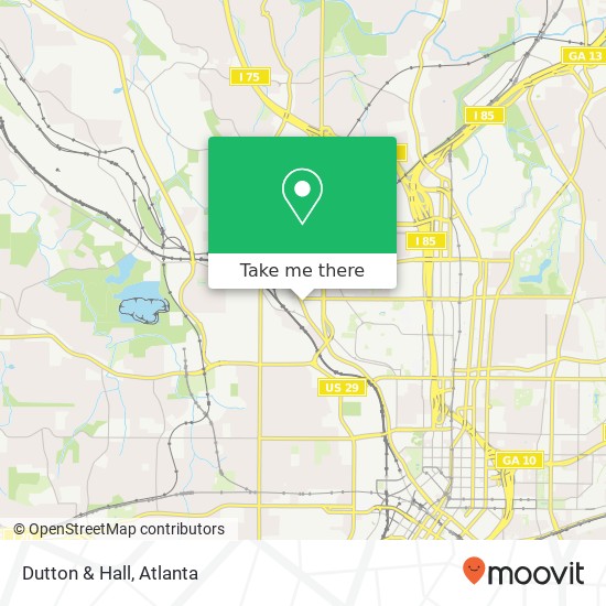 Mapa de Dutton & Hall