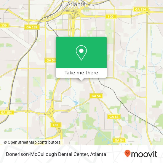 Donerlson-McCullough Dental Center map