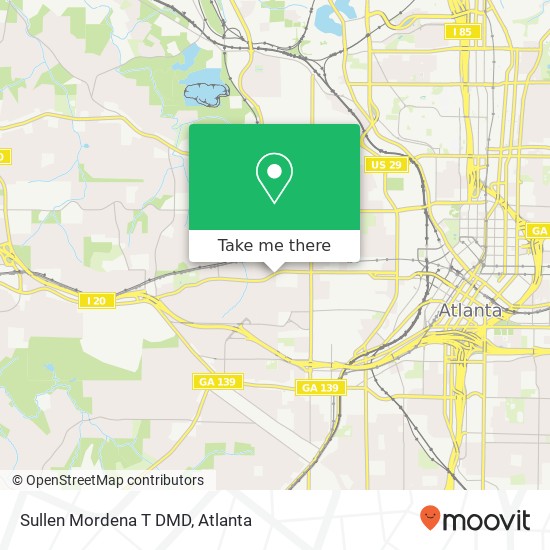Mapa de Sullen Mordena T DMD