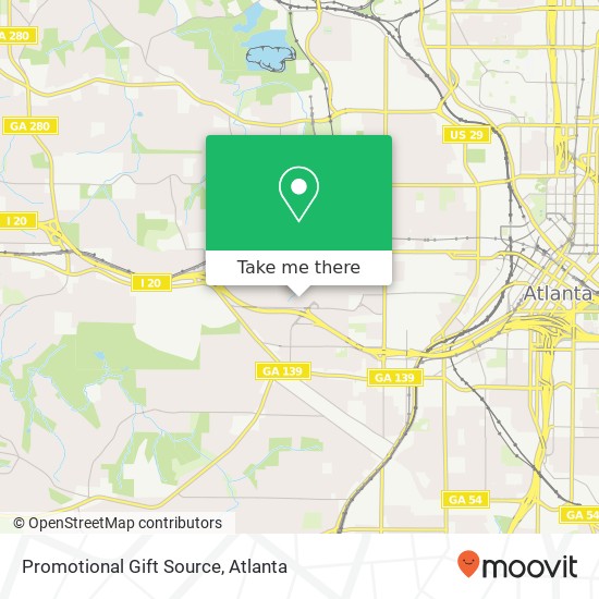 Promotional Gift Source map