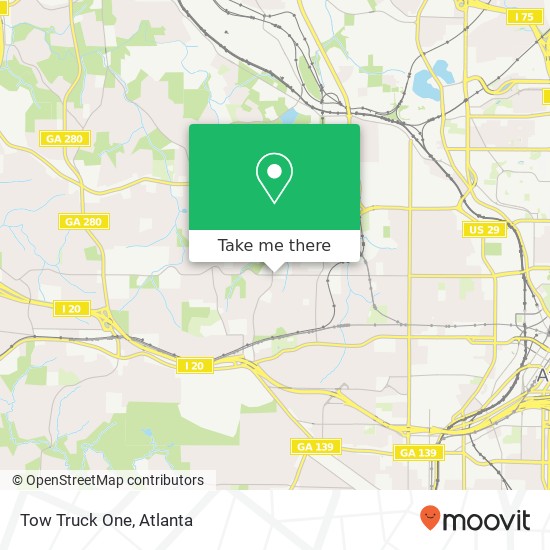 Tow Truck One map