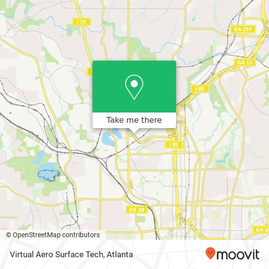 Virtual Aero Surface Tech map