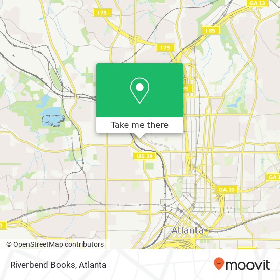 Riverbend Books map