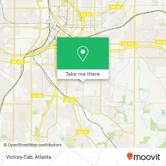 Victory Cab map