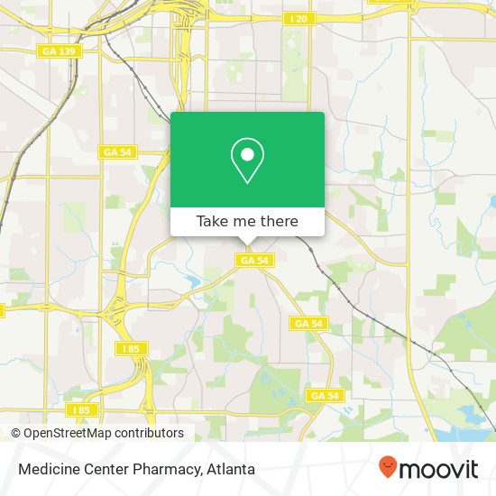 Medicine Center Pharmacy map