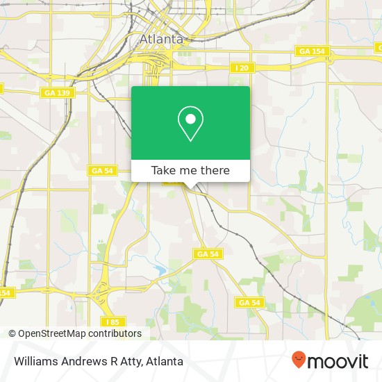 Williams Andrews R Atty map